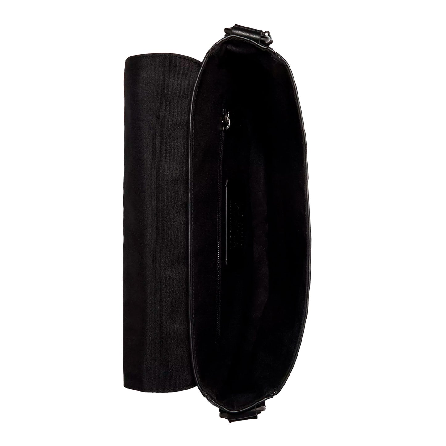 Bandolera Coach Houston Map Bag In Signature Leather Black
