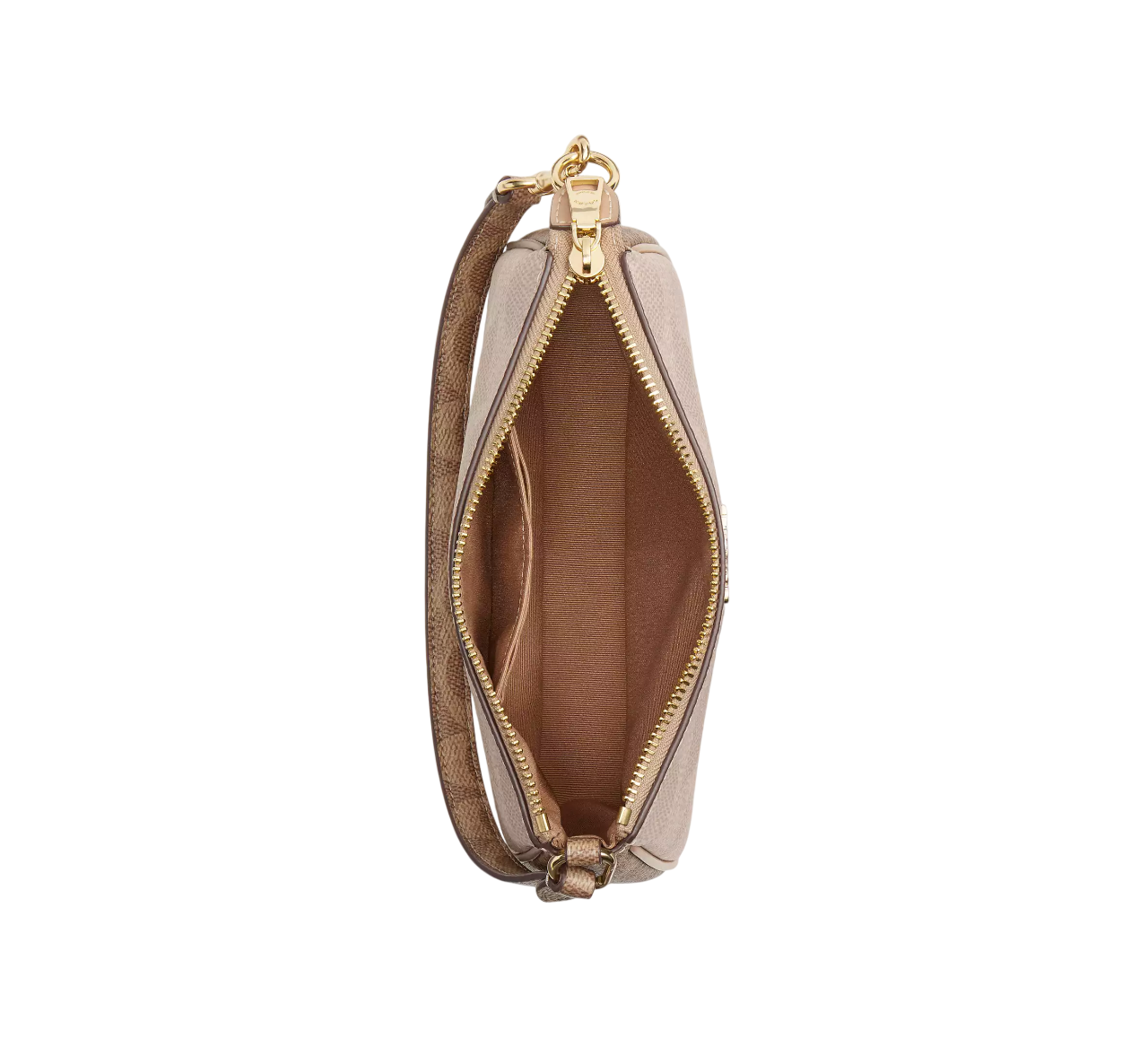 Bolsa Coach Nolita 19 In Blocked Signature Canvas Sand Tan