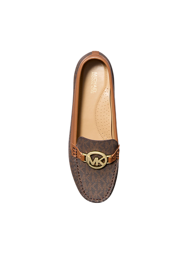 Zapatos Michael Kors Fulton Signature Logo Moccasin Brown