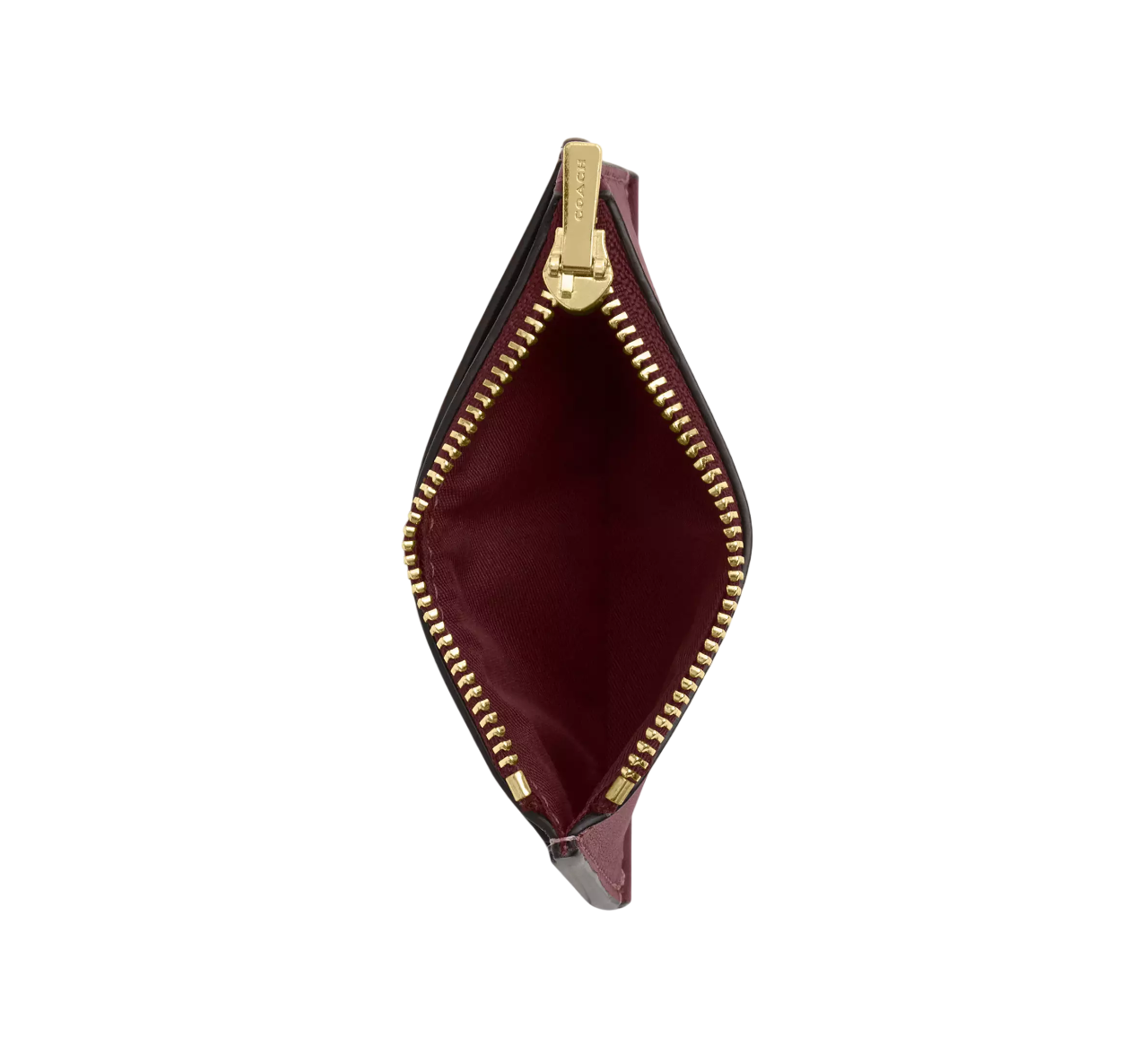 Cartera Coach 2 In 1 Wallet Maroon
