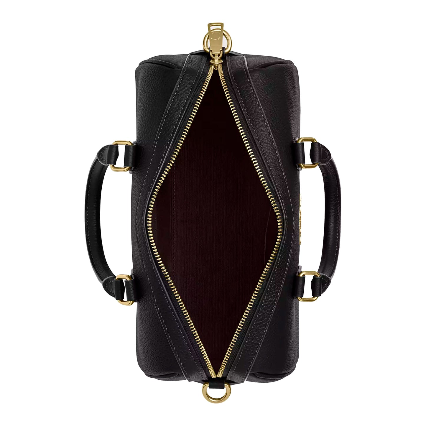 Bolsa Coach Rowan Long Satchel Bag Black