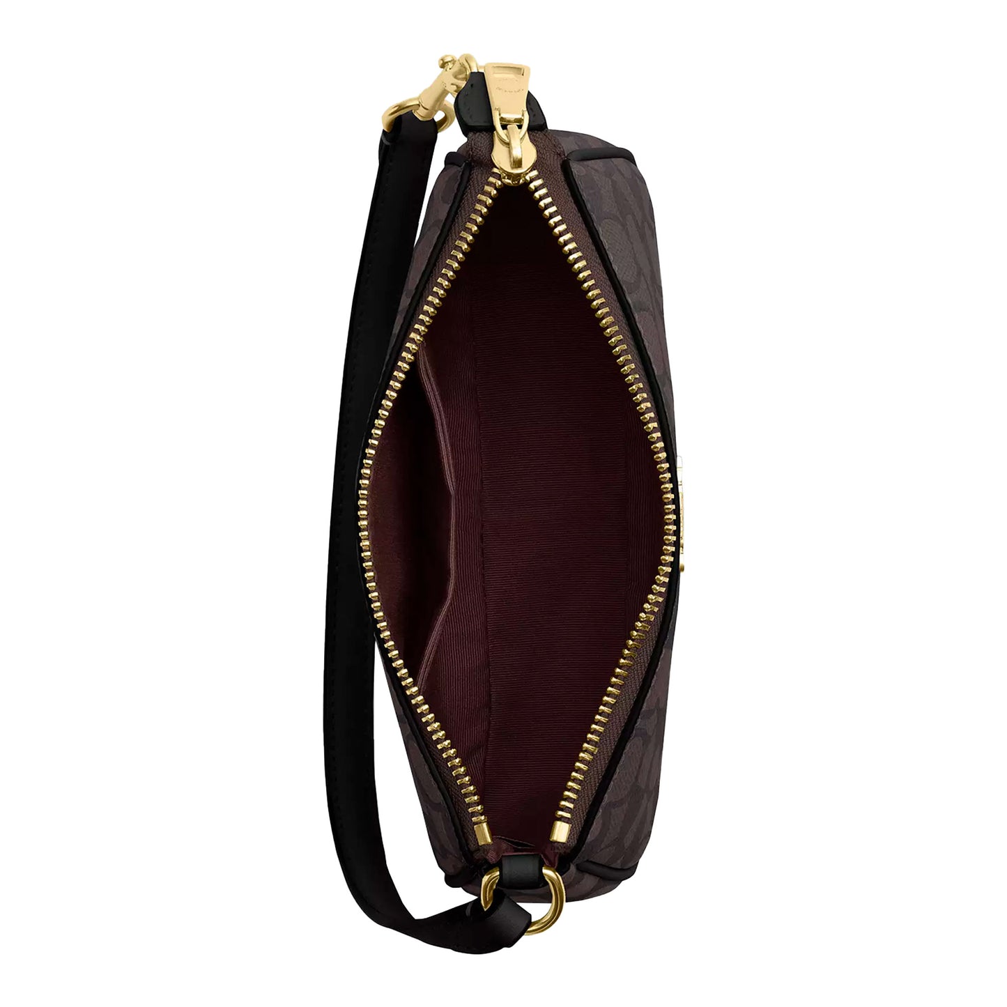 Bolsa Coach Nolita 19 In Signature Canvas Walnut Black