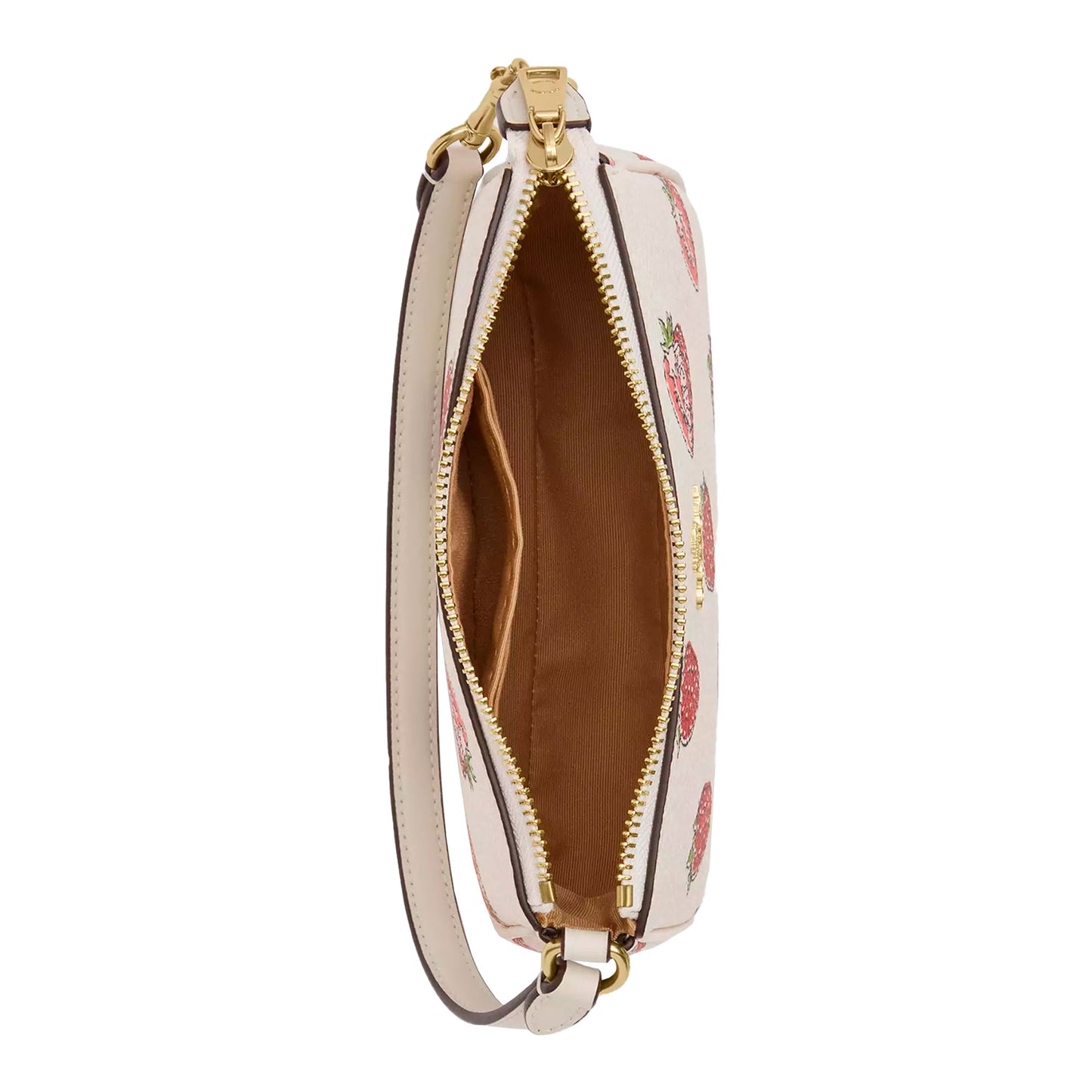 Bolsa Coach Nolita 19 With Strawberry Print Chalk Multi