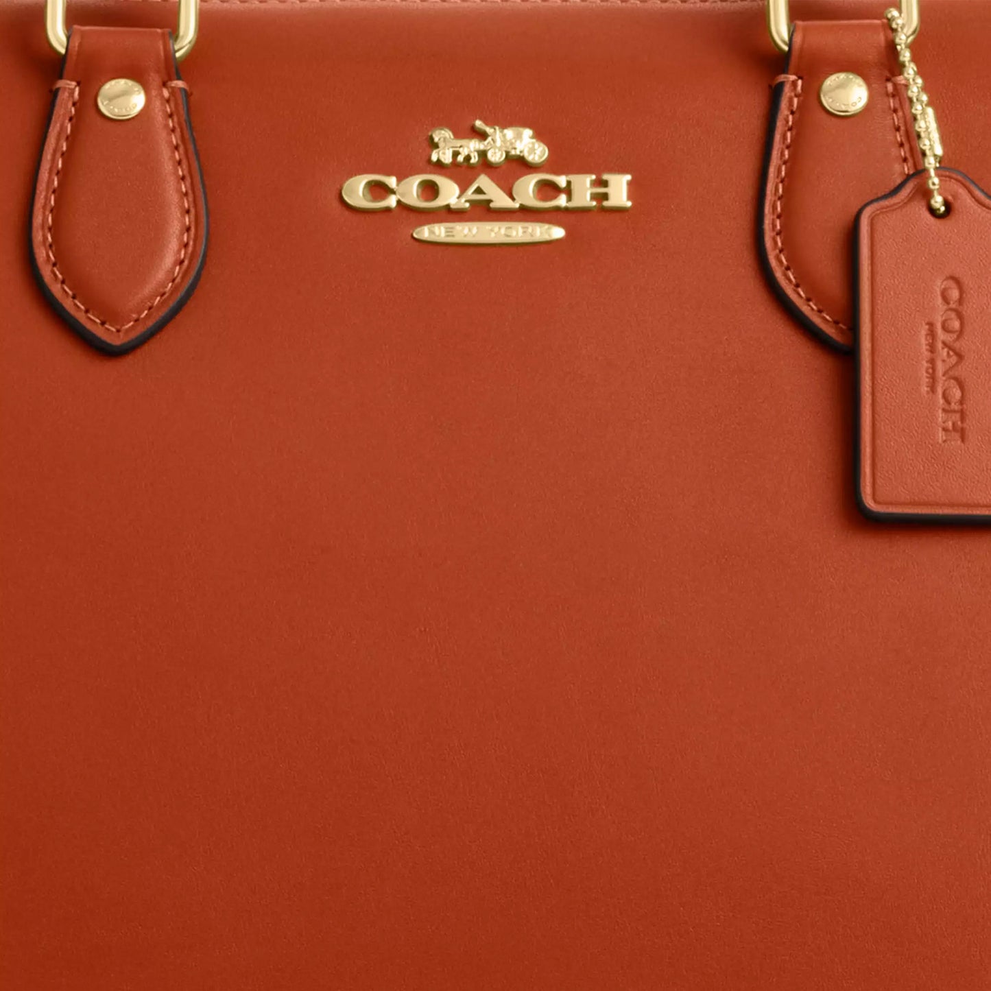 Bolsa Coach Georgia Satchel Bag Tan