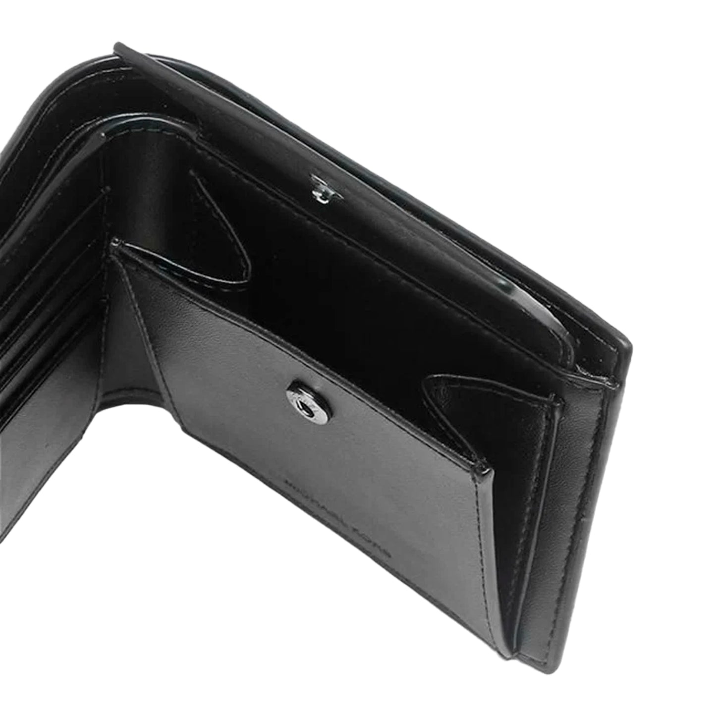 Cartera Michael Kors Cooper Logo Billfold Wallet With Coin Pouch Black
