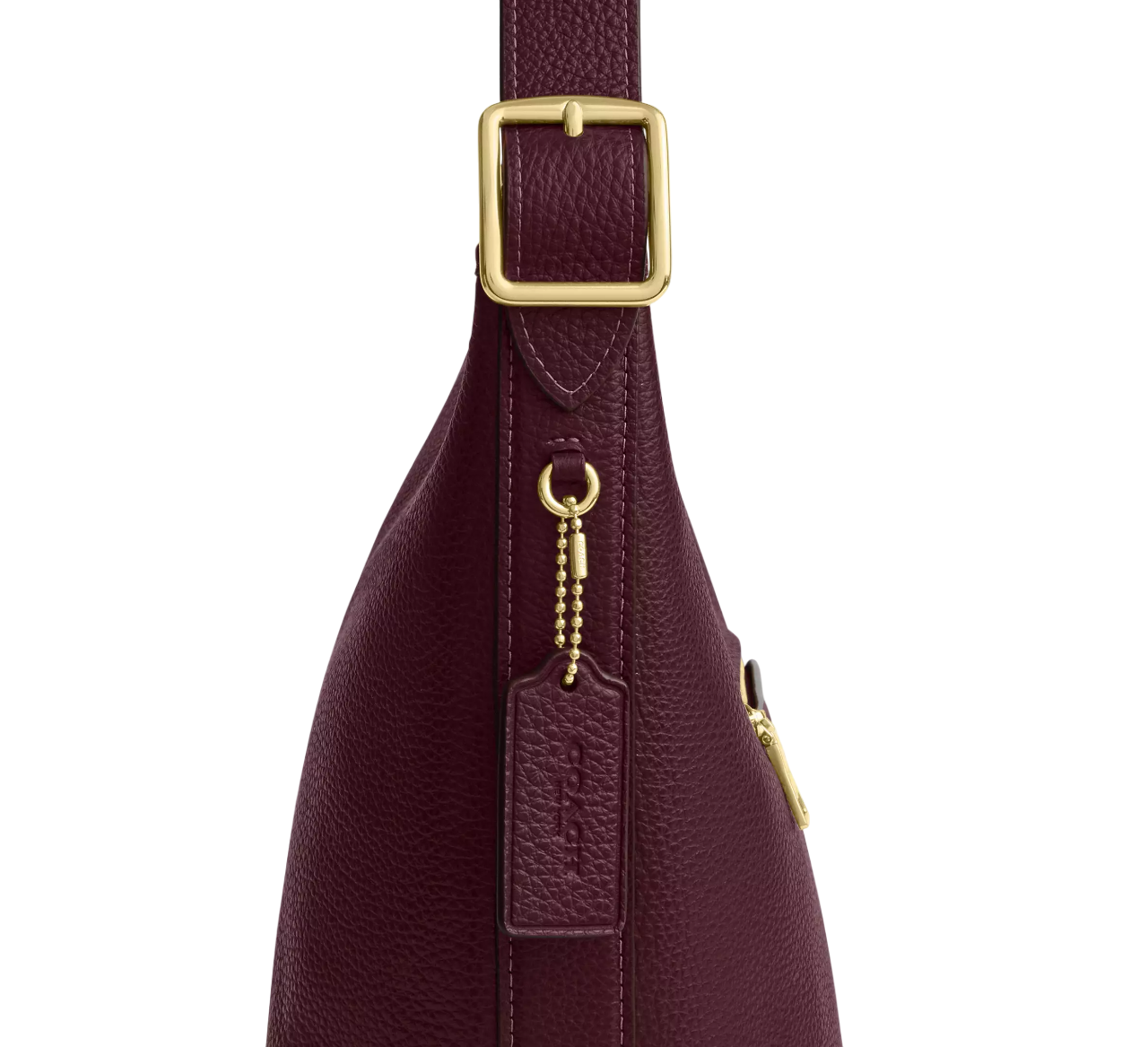 Bolsa Coach Jude Duffle Bag Dark Wine