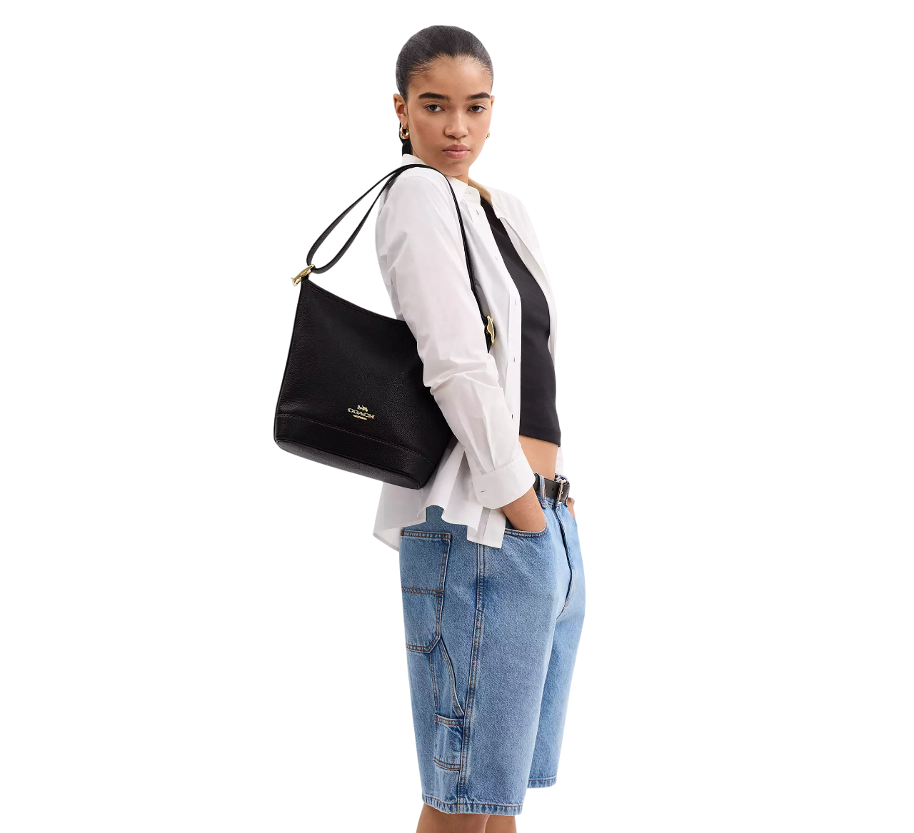Bolsa Coach Jude Duffle Bag Black