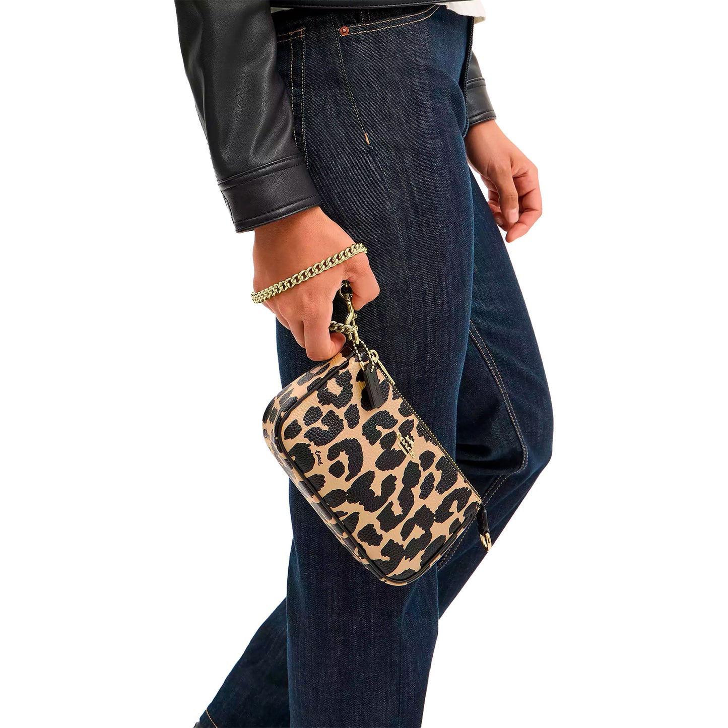 Bolsa Coach Nolita 19 With Leopard Print Leopard Multi