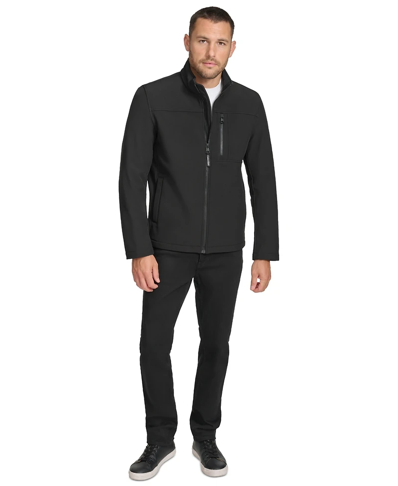 Chaqueta Calvin Klein Men's Infinite Stretch Soft Shell Jacket Black