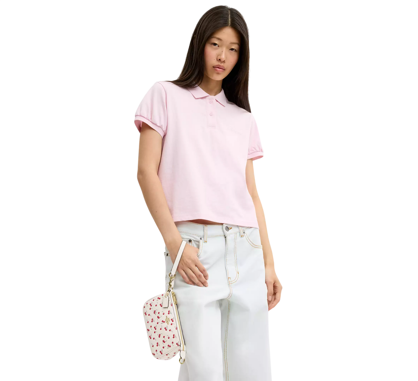Bolsa Coach Nolita 19 With Cherry Print Chalk Multi