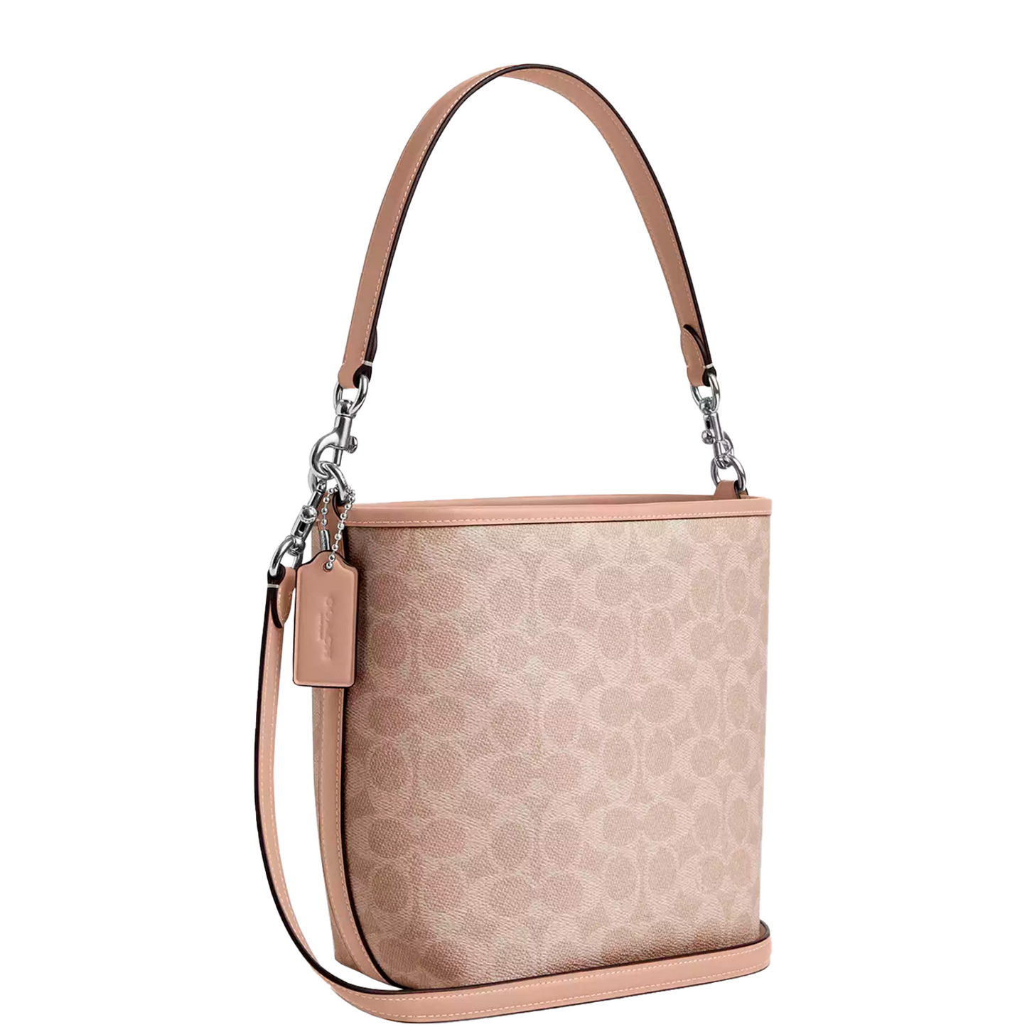 Bolsa Coach City Bucket Bag Signature Canvas Sand Taupe