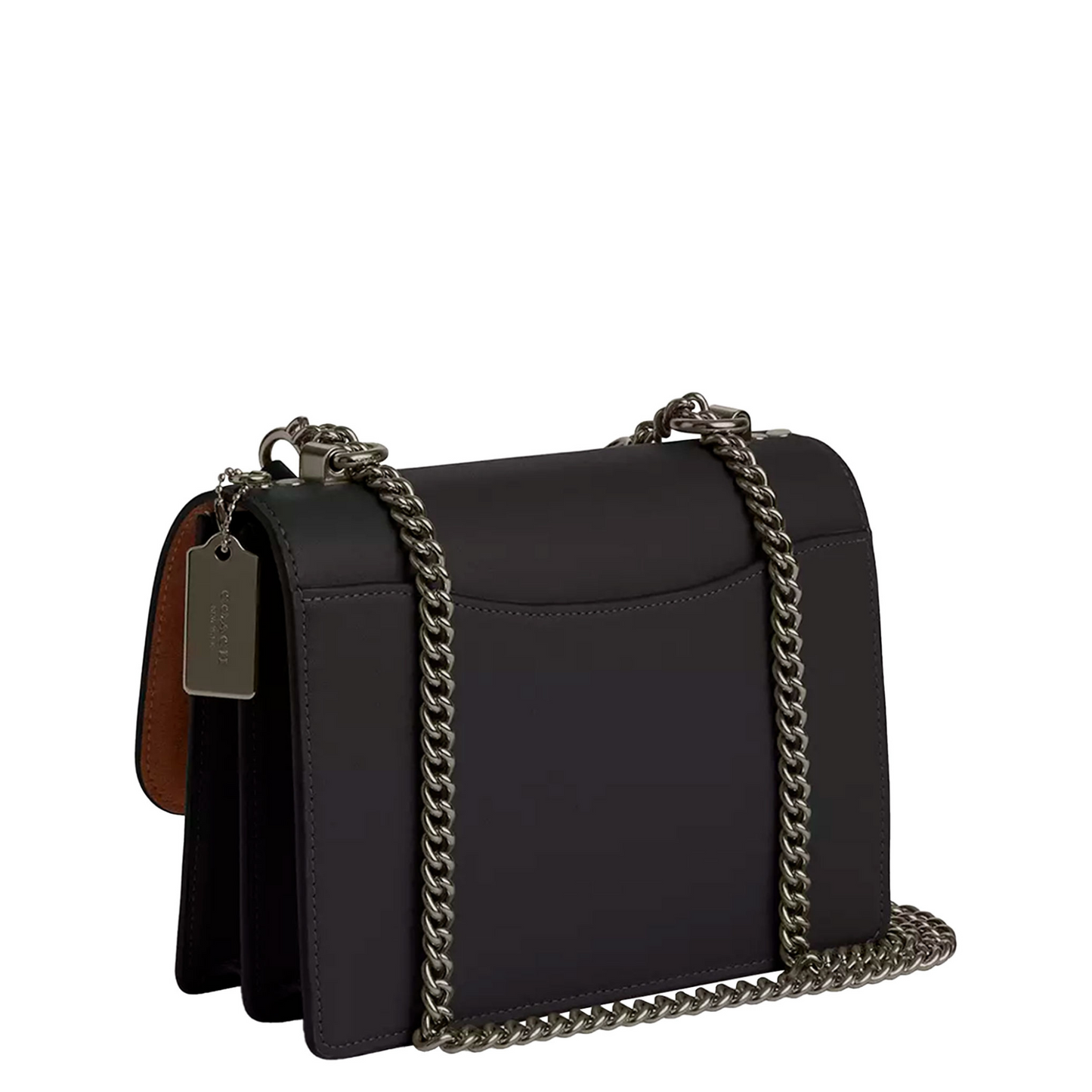 Bolsa Coach Klare Crossbody Bag In Signature Canvas Charcoal Black