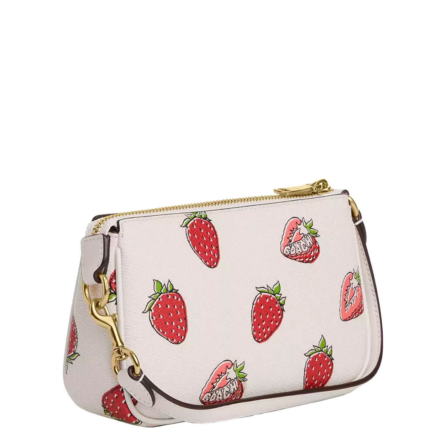 Bolsa Coach Nolita 19 With Strawberry Print Chalk Multi
