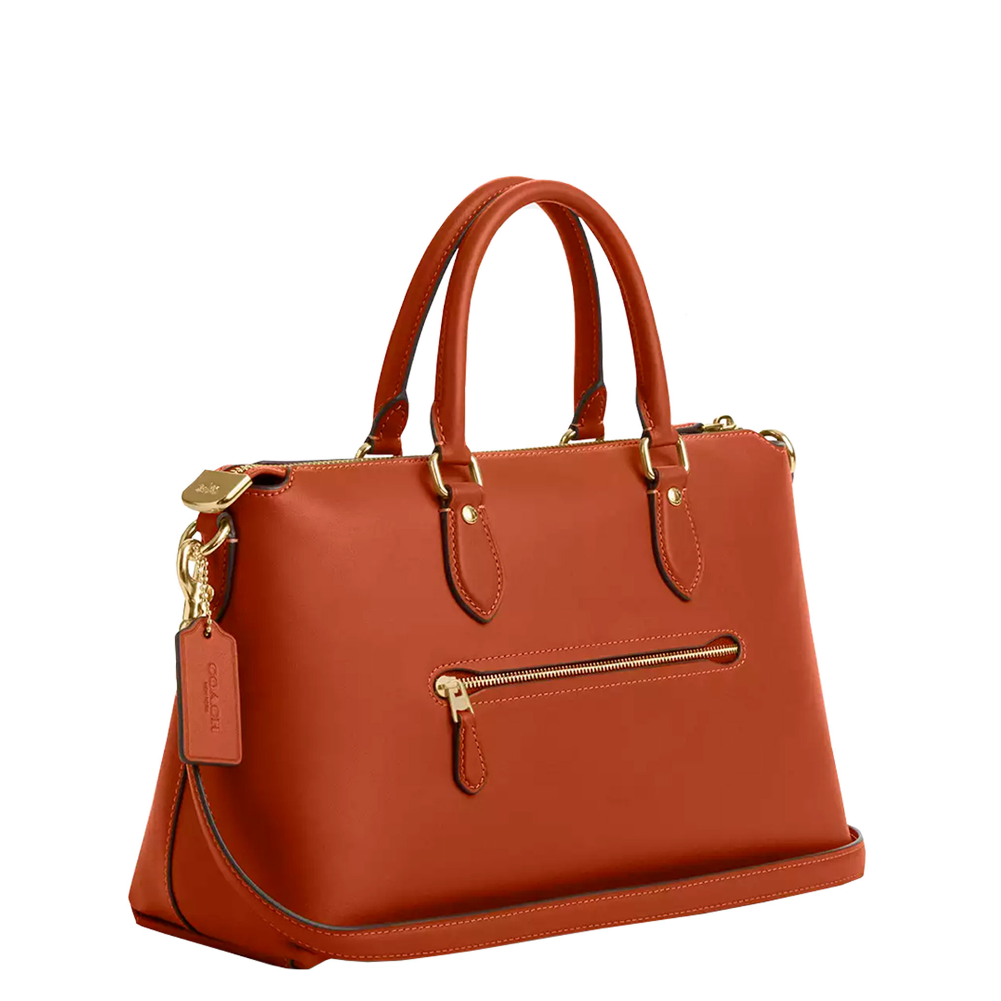 Bolsa Coach Georgia Satchel Bag Tan