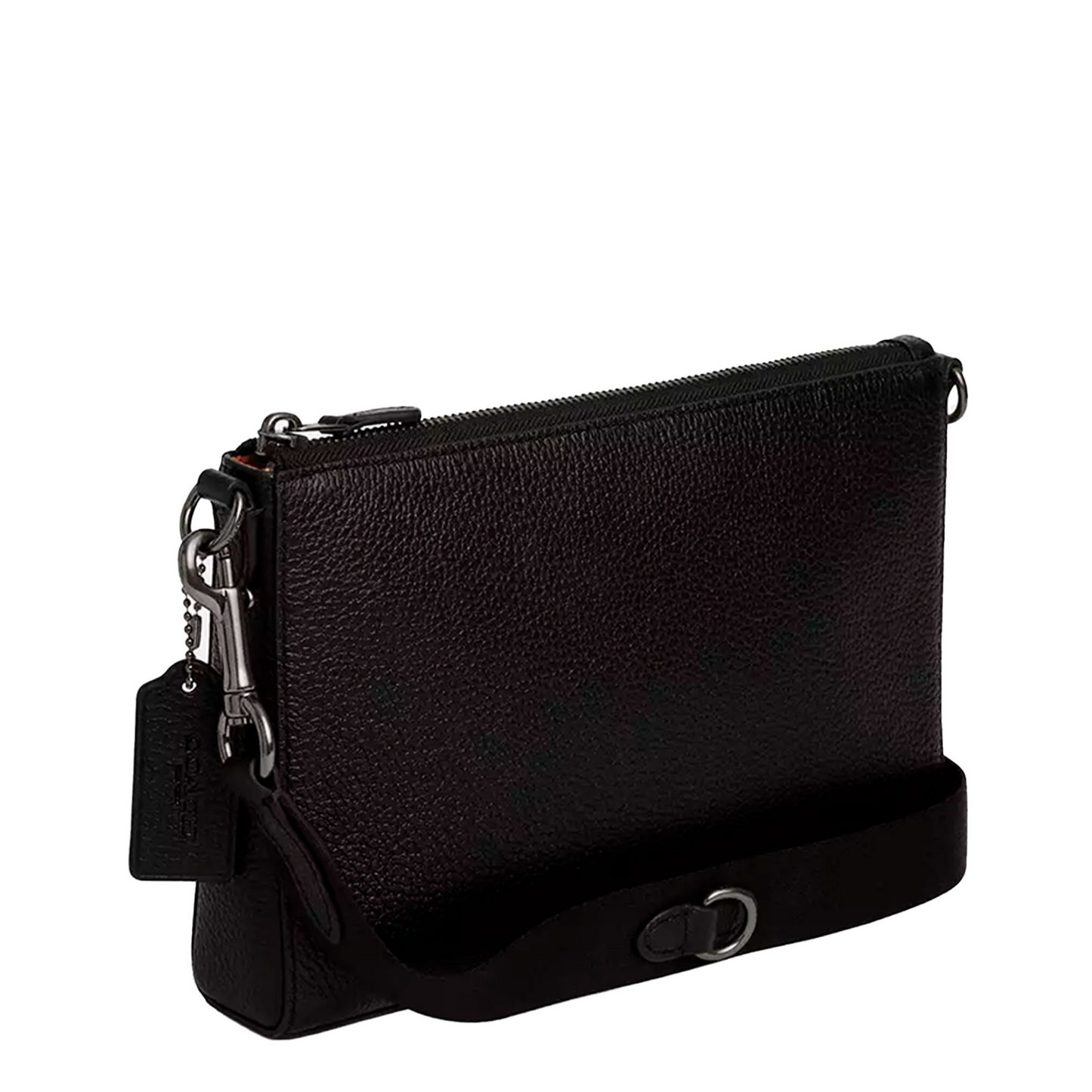 Bandolera Coach Holden Crossbody In Blocked Signature Canvas Charcoal Tan Black