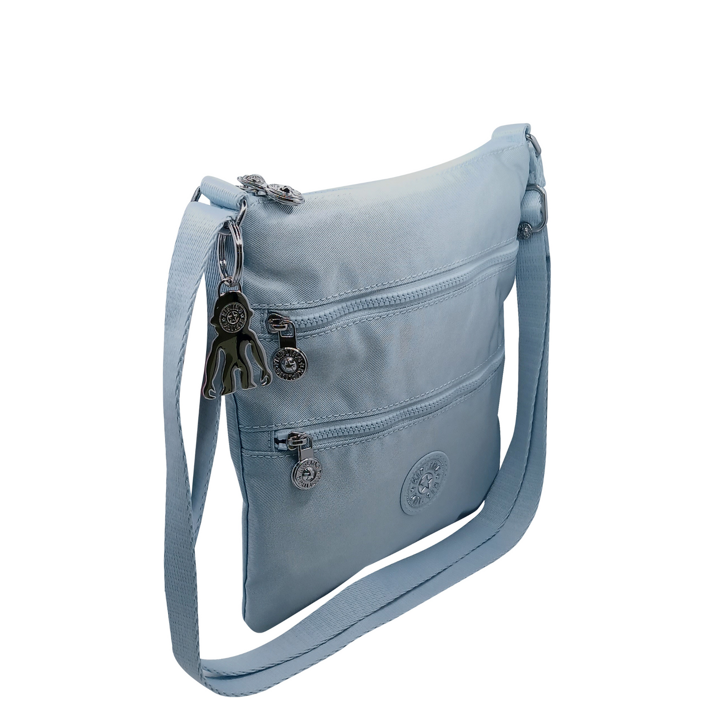 Bolsa Kipling Keiko Crossbody Mini Bag Glacier Blue Twill