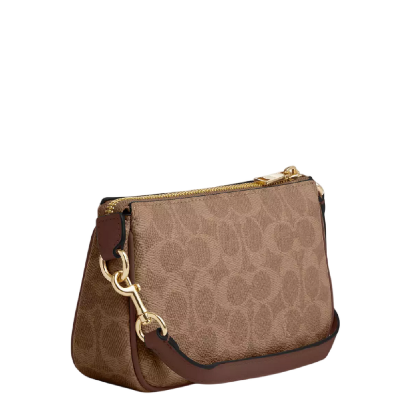 Bolsa Coach Nolita 19 In Signature Canvas Tan Brown