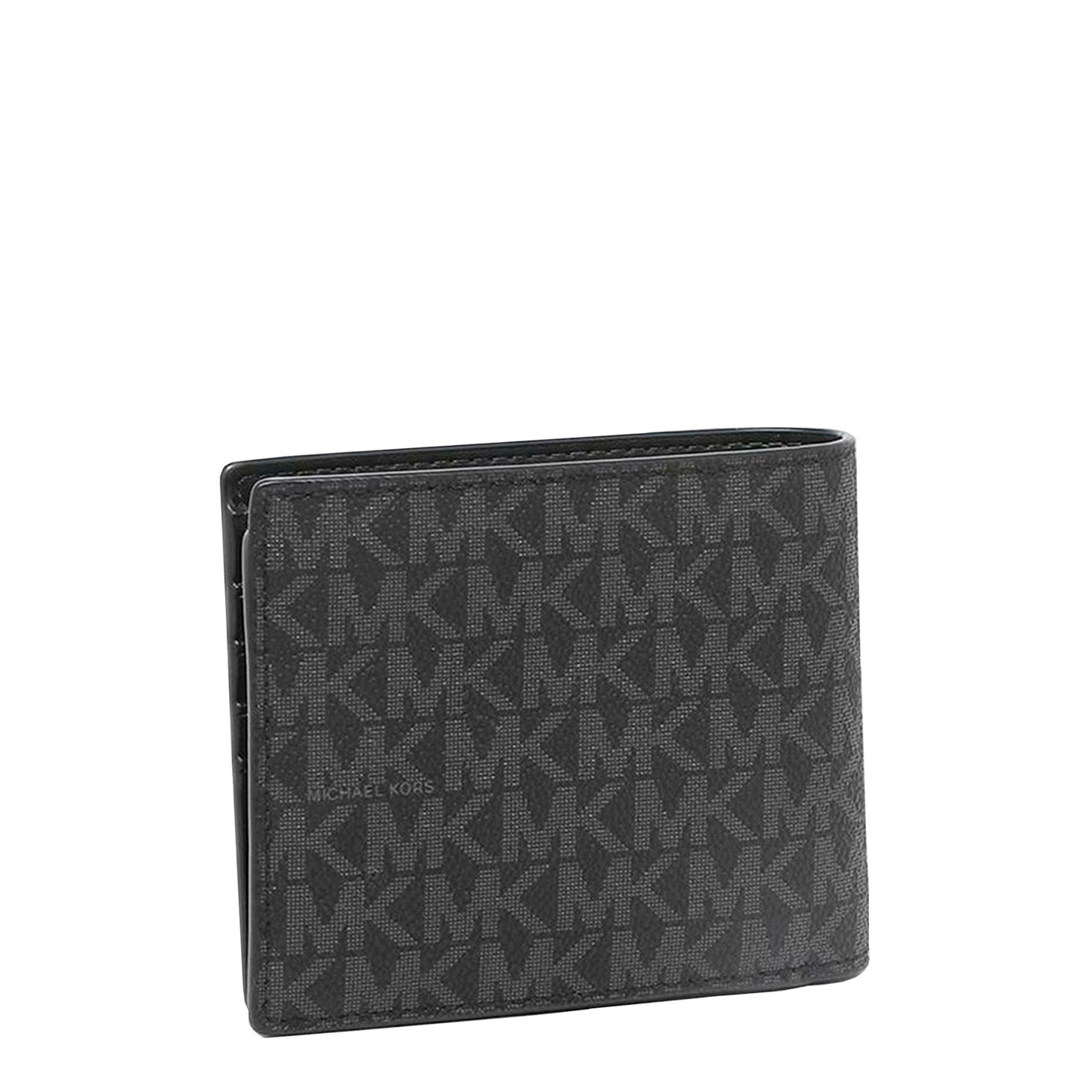 Cartera Michael Kors Cooper Logo Billfold Wallet With Coin Pouch Black