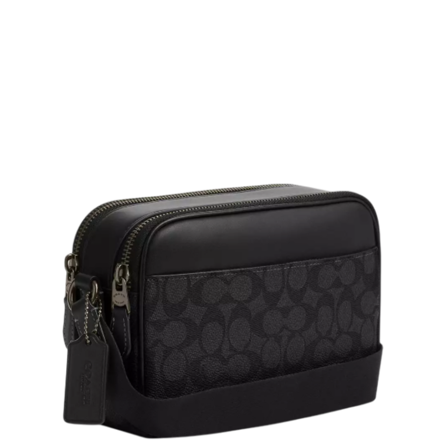 Bandolera Coach Graham In Signature Canvas Black