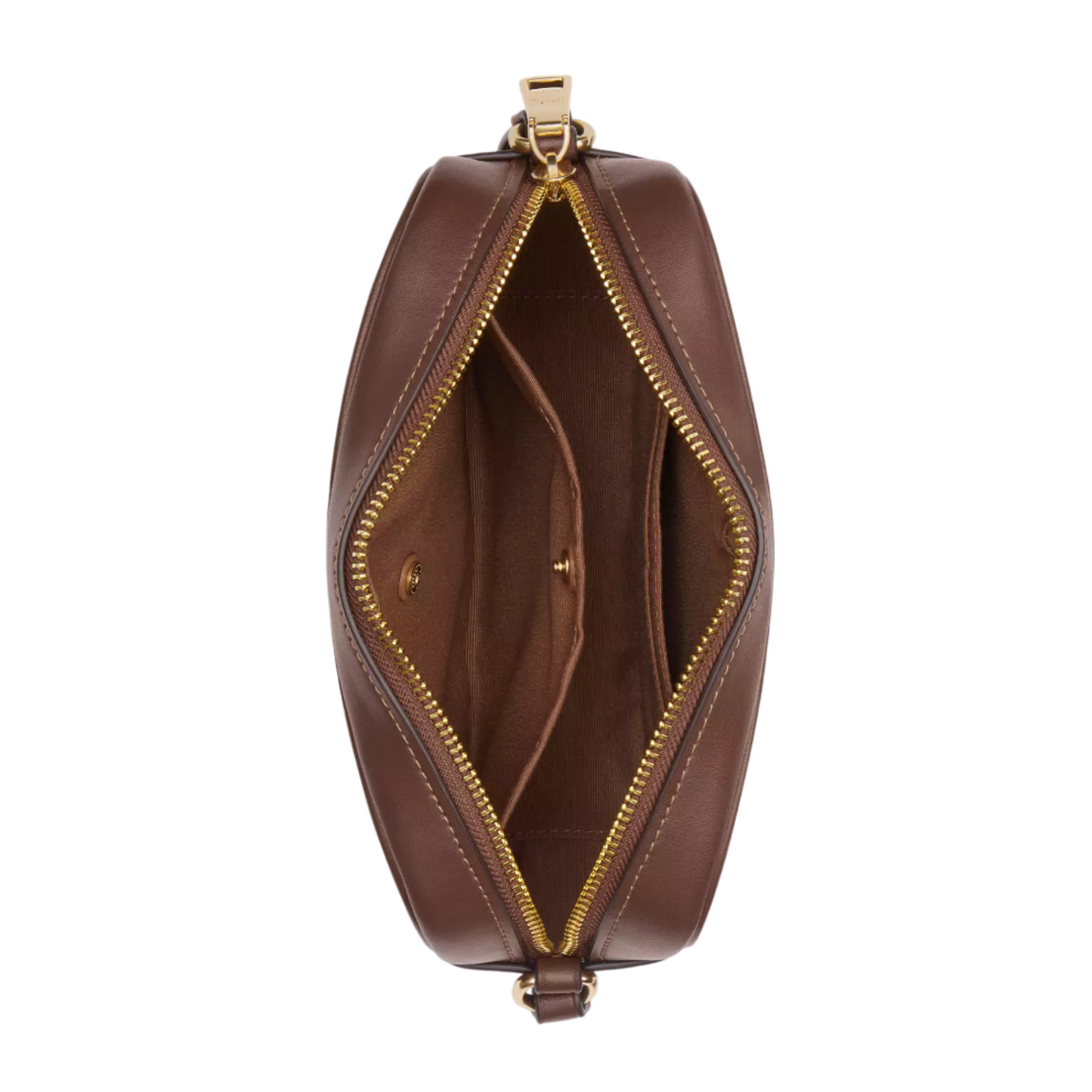 Bolsa Coach Mini Jamie Camera Bag In Signature Canvas Tan Brown