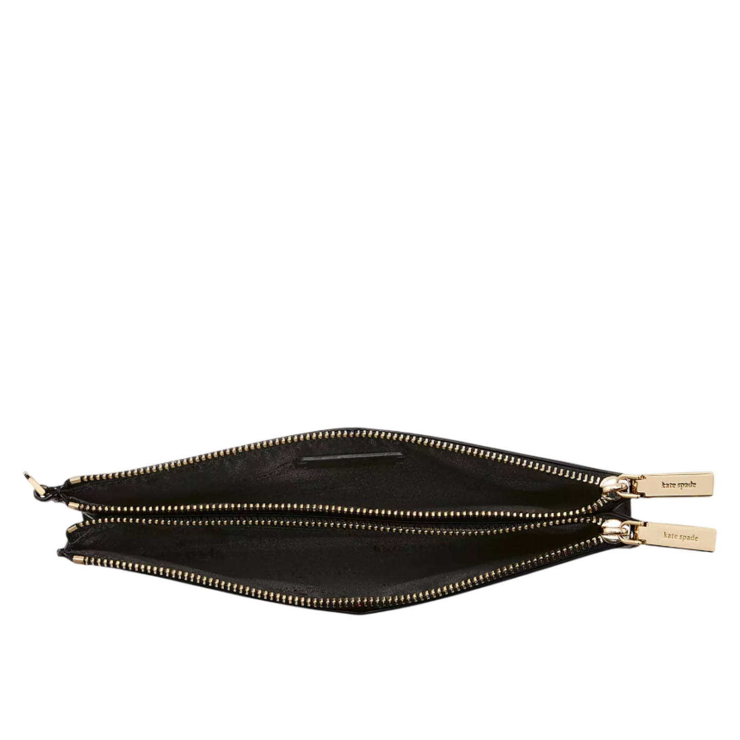 Monedero Kate Spade Madison Double Zip Wristlet Black