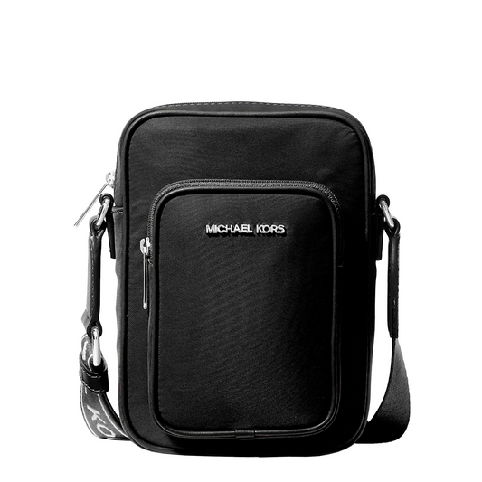 Bolsa Michael Kors Khai Nylon Crossbody Bag Black