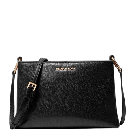 Bolsa Michael Kors Trisha Medium Pebbled Leather Crossbody Bag