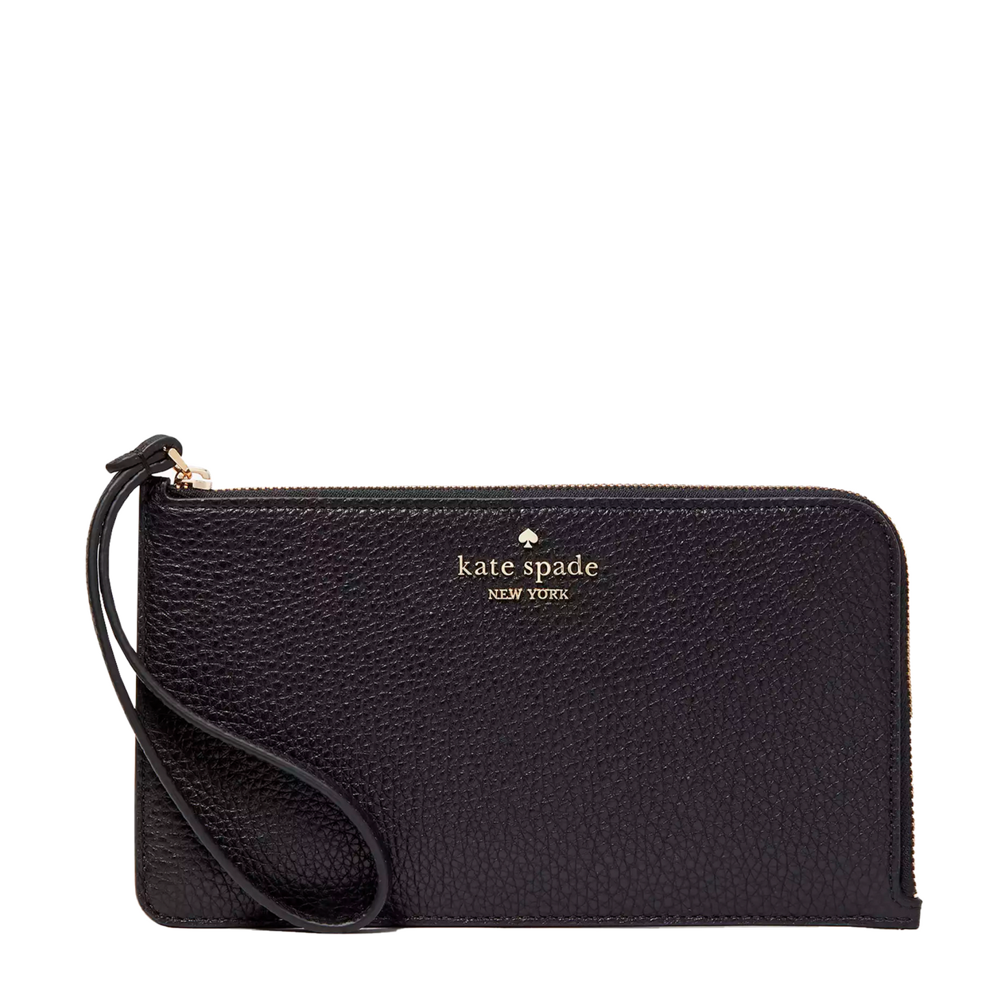 Monedero Kate Spade Lucy Medium L Zip Wristlet Black