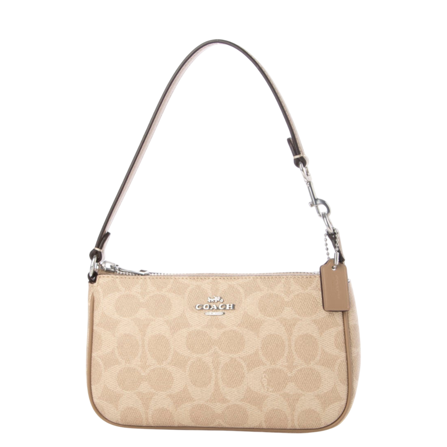 Bolsa Coach Nolita 19 In Signature Canvas Sand Taupe
