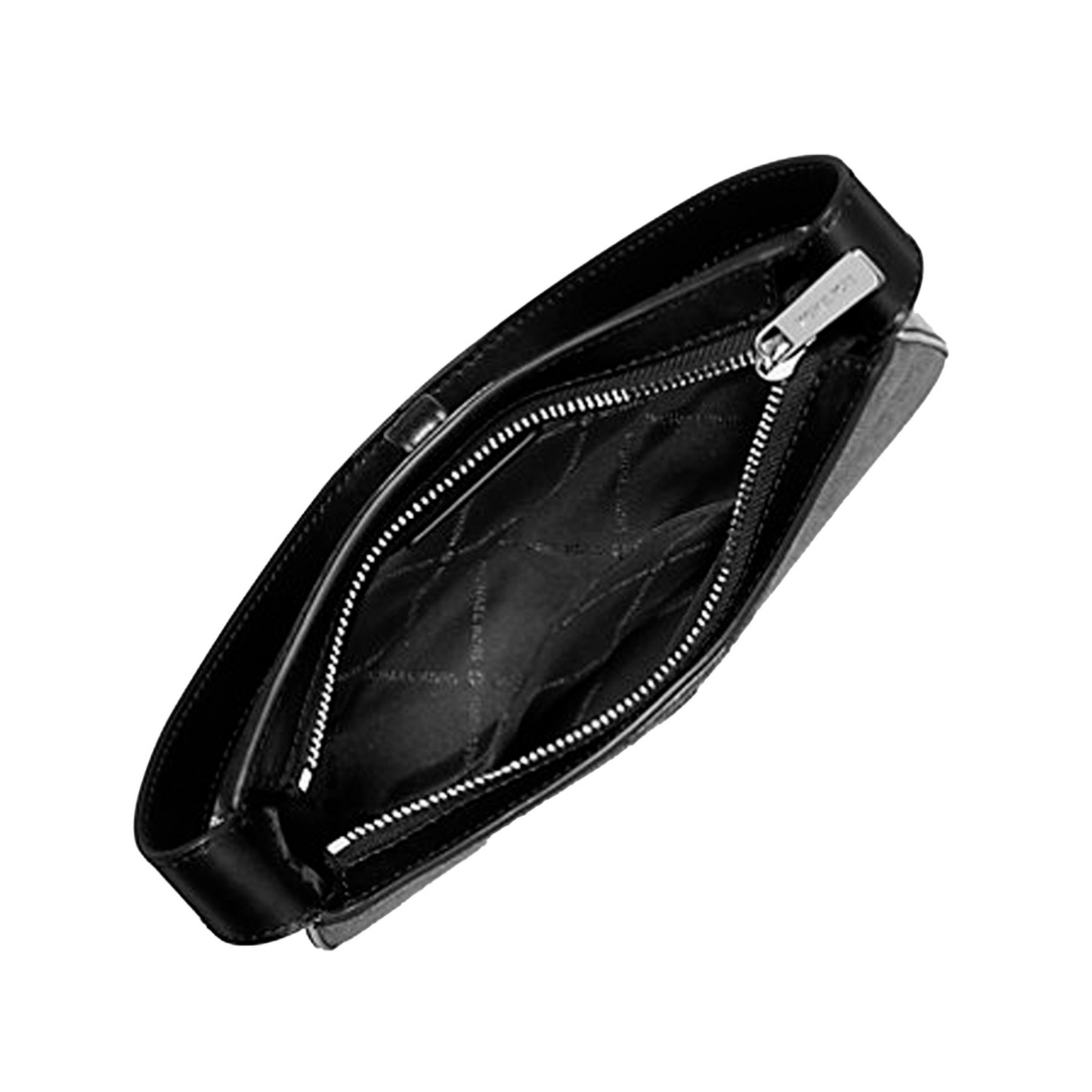 Bolsa Michael Kors Lyra Small Clutch Bag Logo Black Noir