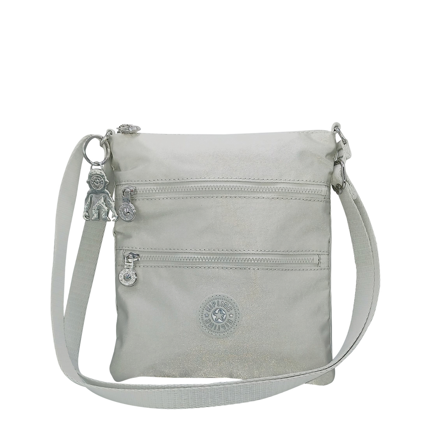 Bolsa Kipling Keiko Crossbody Mini Bag Dynamic Silver