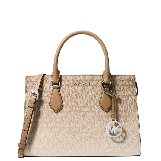 Bolsa Michael Kors Sheila Medium Ombre Satchel Bag With Exclusive Logo Shell