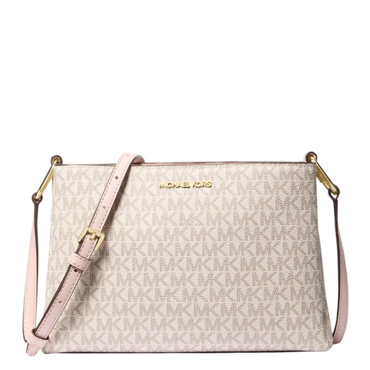 Bolsa Michael Kors Trisha Medium Logo Crossbody Bag