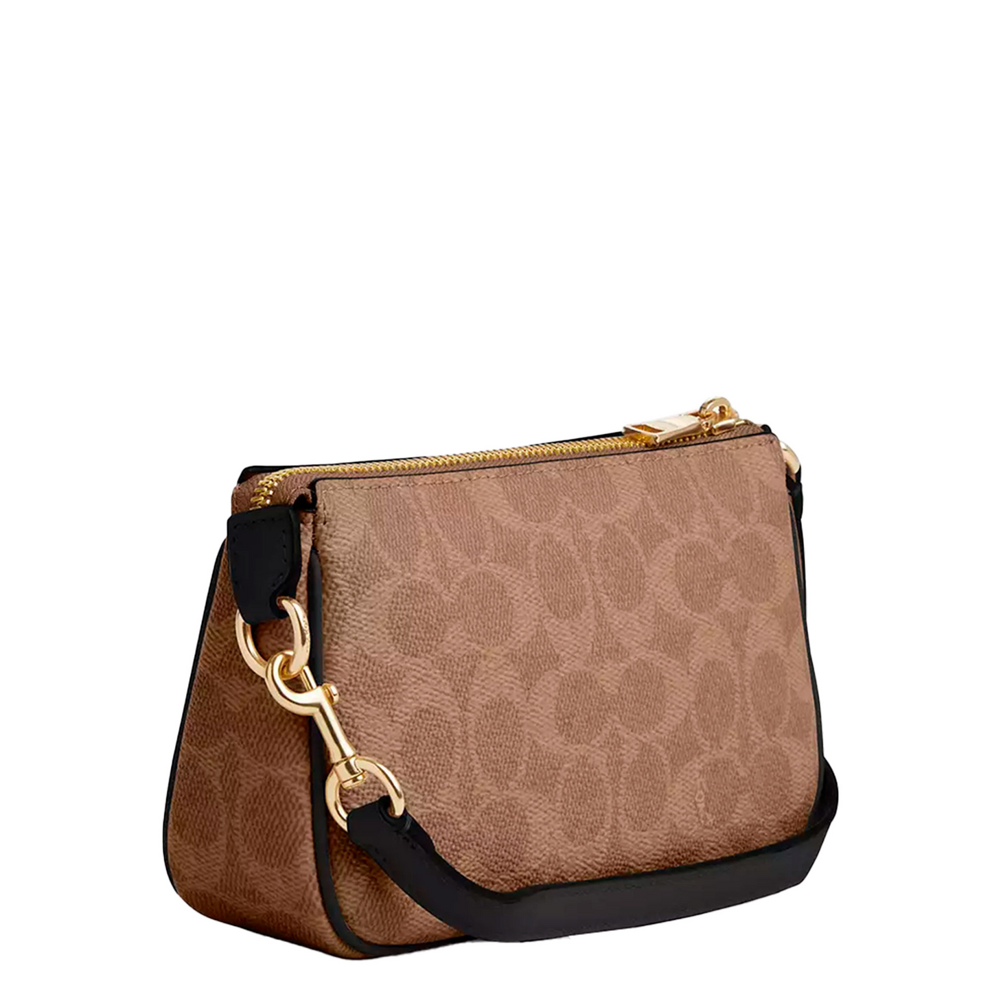 Bolsa Coach Nolita 19 In Signature Canvas Tan Black
