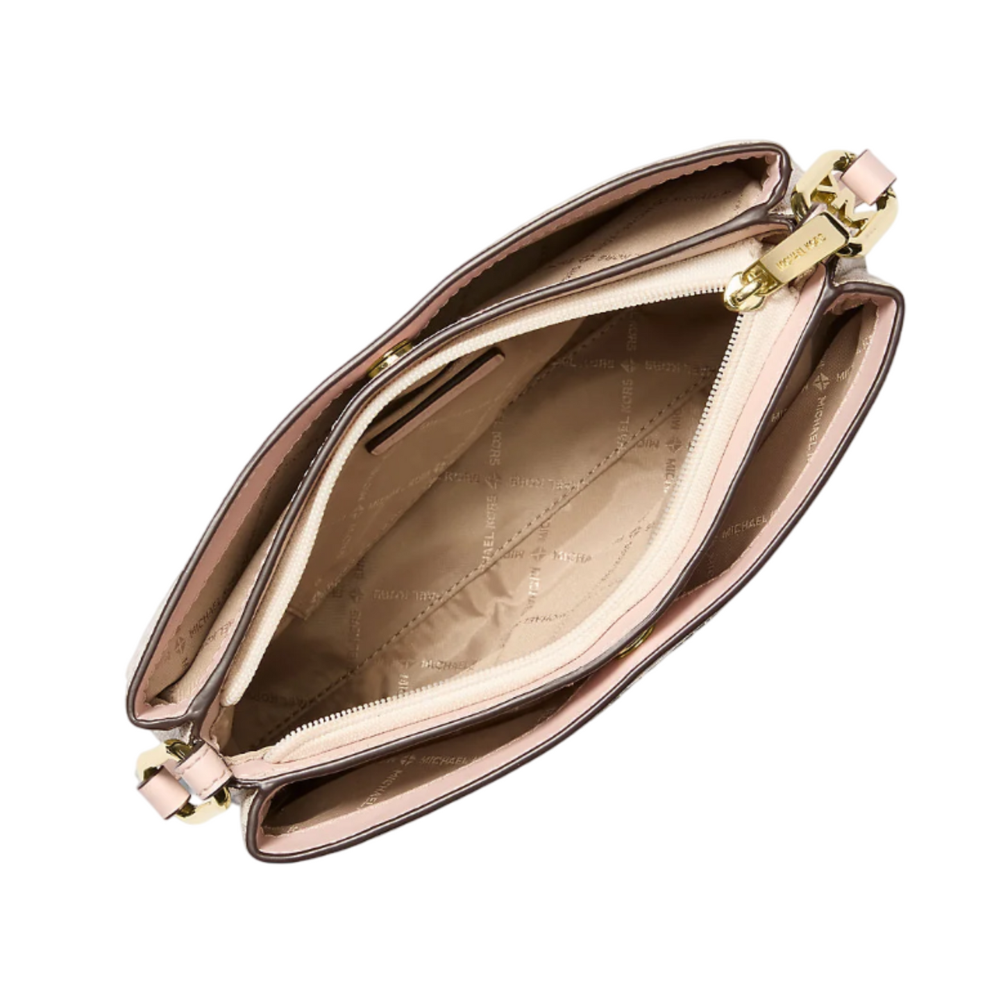 Bolsa Michael Kors Trisha Medium Logo Crossbody Bag