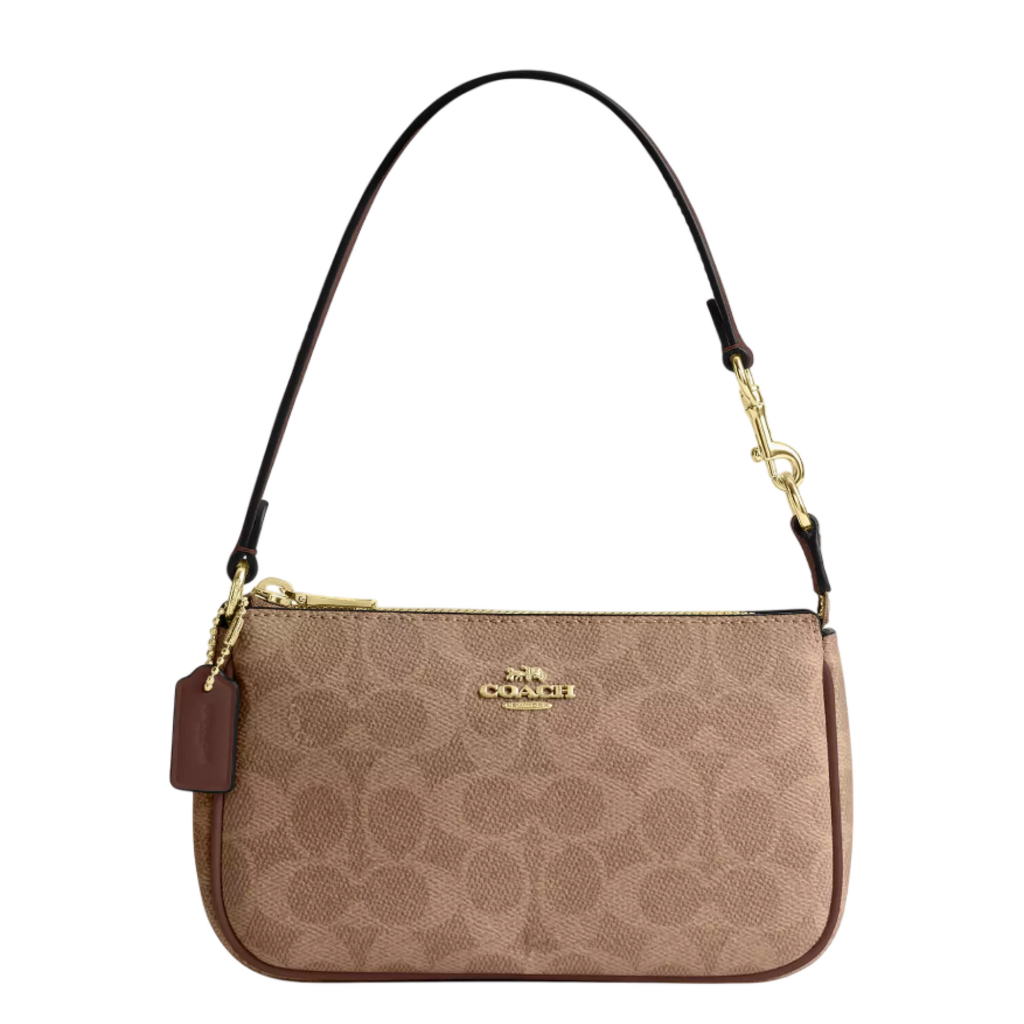 Bolsa Coach Nolita 19 In Signature Canvas Tan Brown