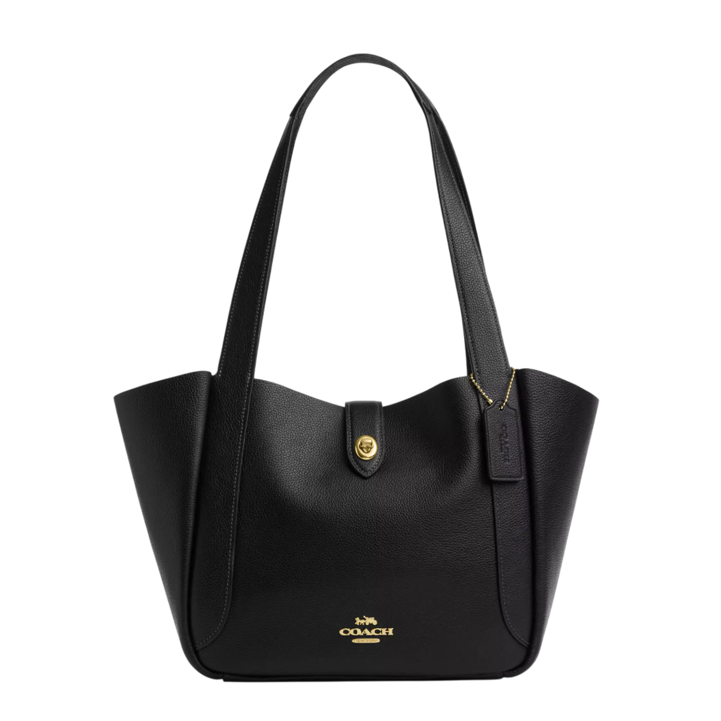 Bolsa Coach Hadley Turnlock Tote Bag Black