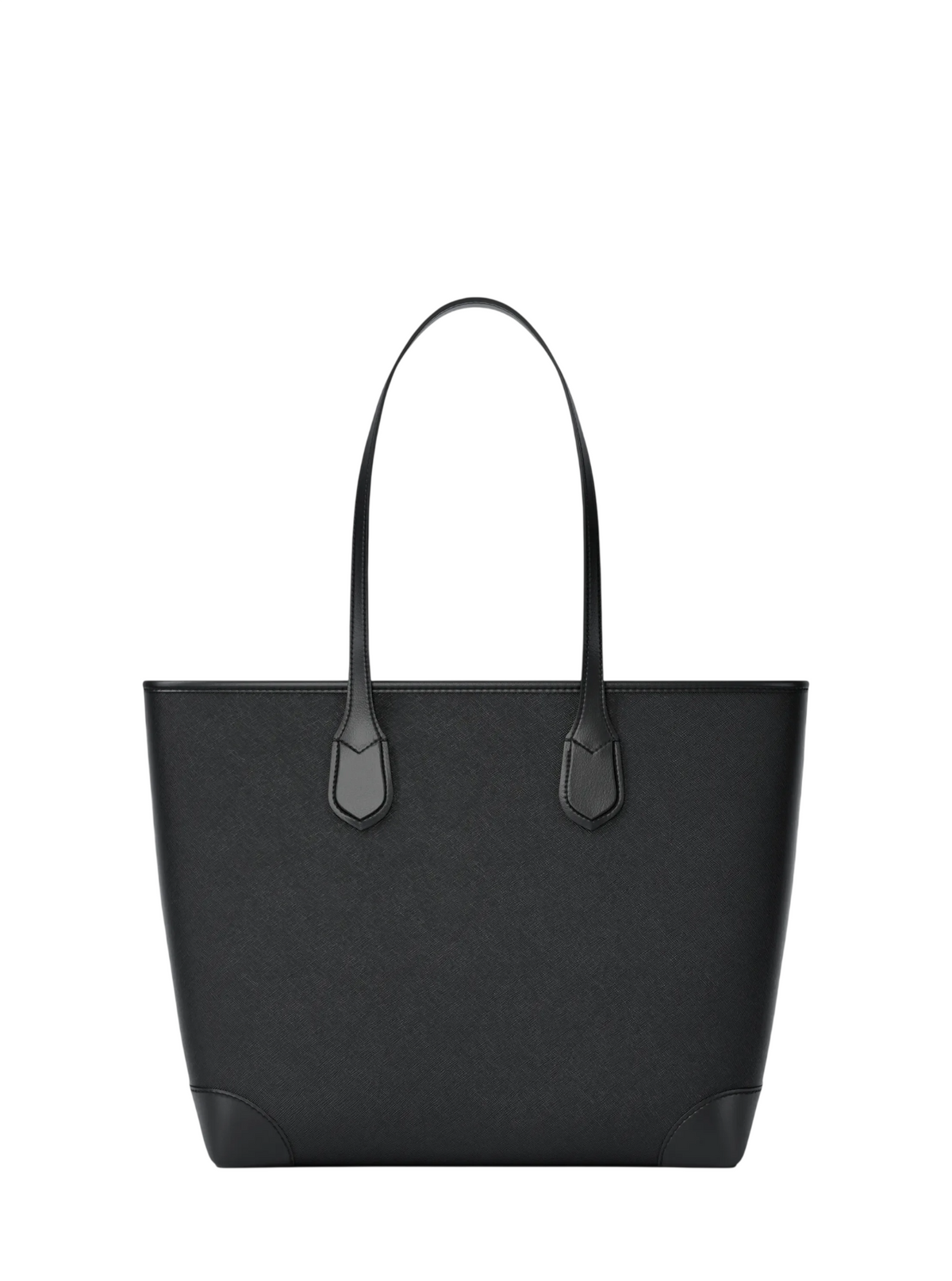 Bolsa Michael Kors Eva Large Saffiano Leather Tote Bag Black