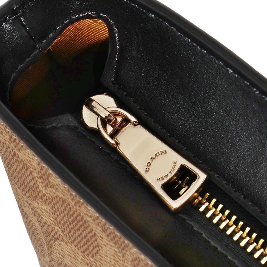 Bolsa Coach Station Tote Bag In Signature Canvas Tan Black