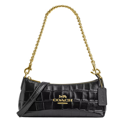 Bolsa Coach Charlotte Shoulder Bag Black