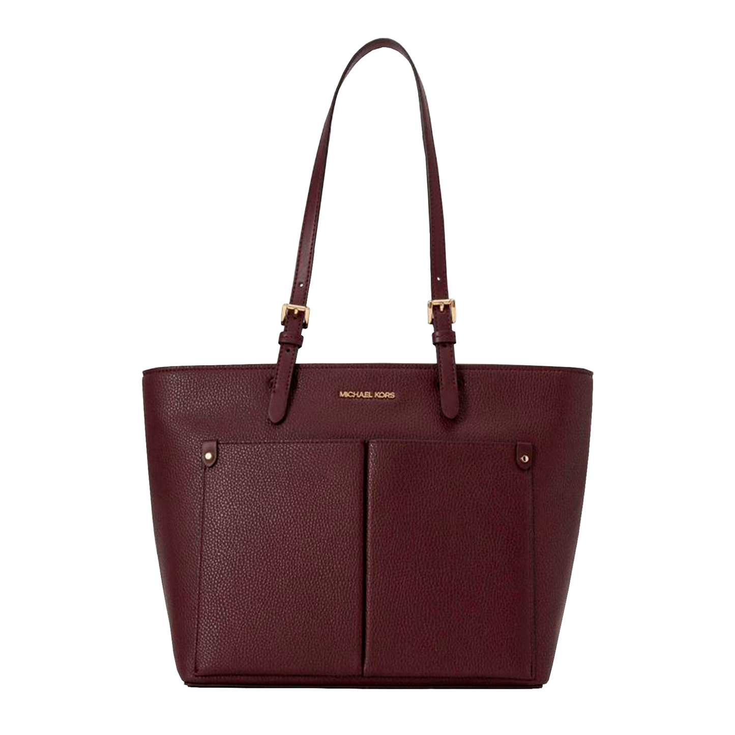 Bolsa Michael Kors Jet Set Medium Pocket Tote Bag Oxblood