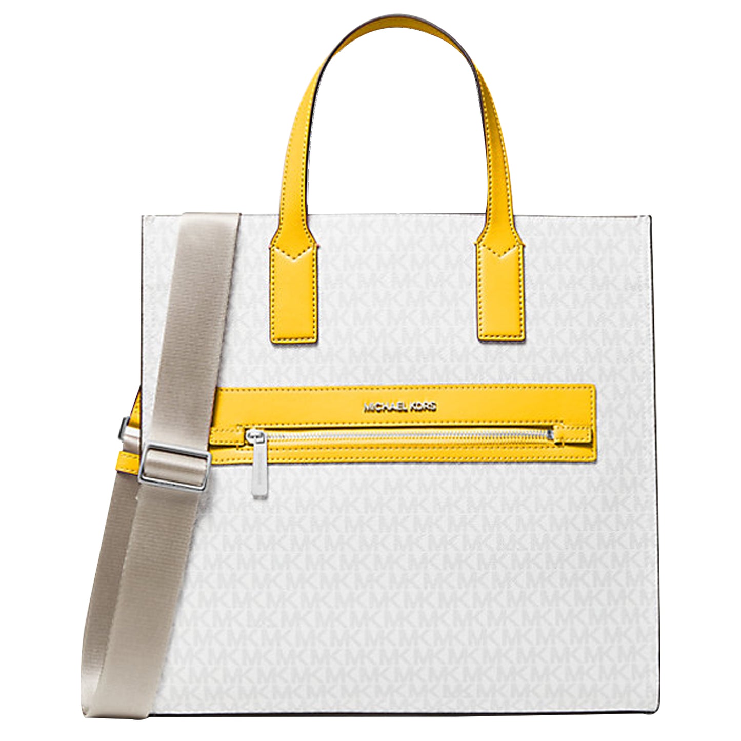 Bolsa Michael Kors Kenly Large Logo Tape Tote Bag