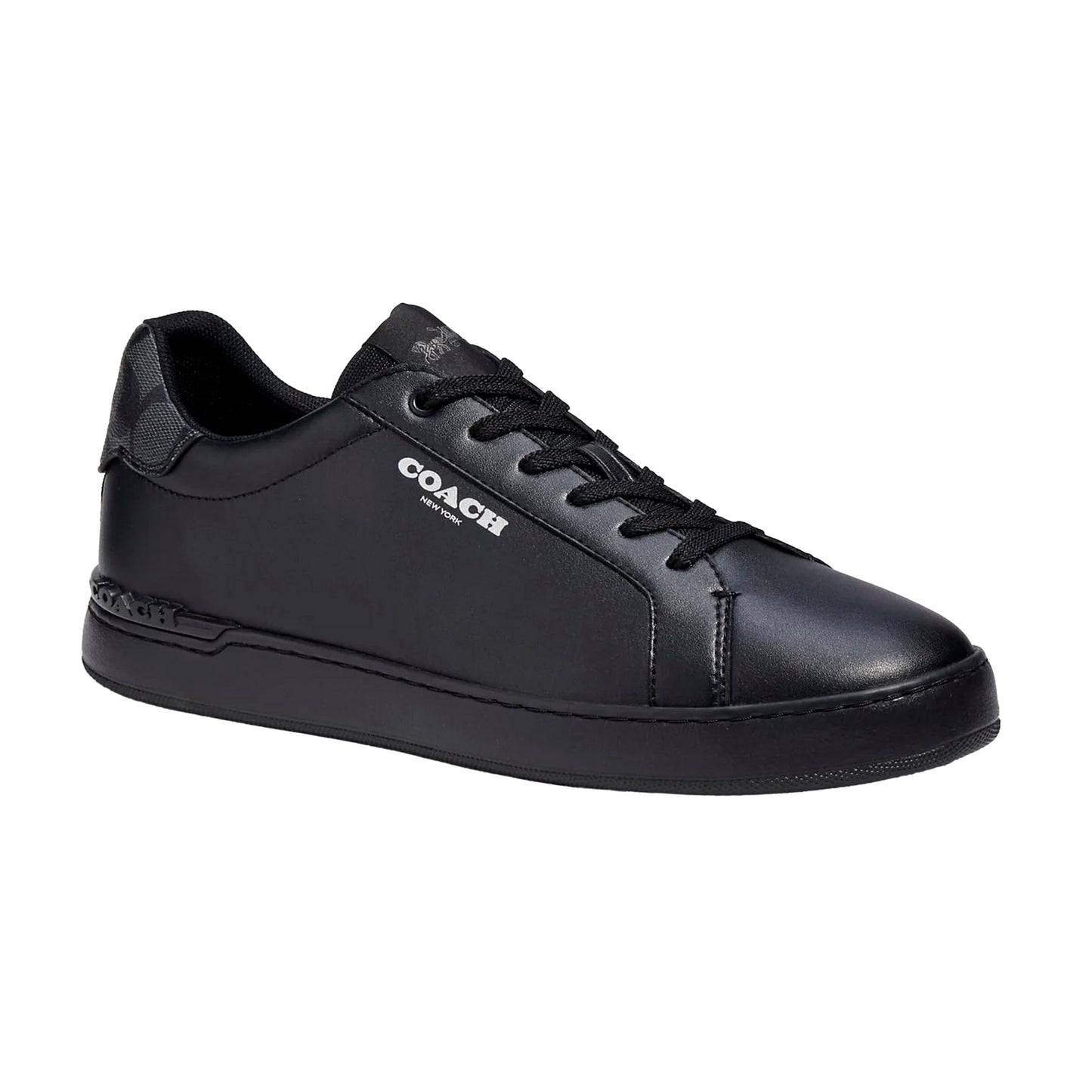 Tenis Coach Clip Low Top Sneaker Black