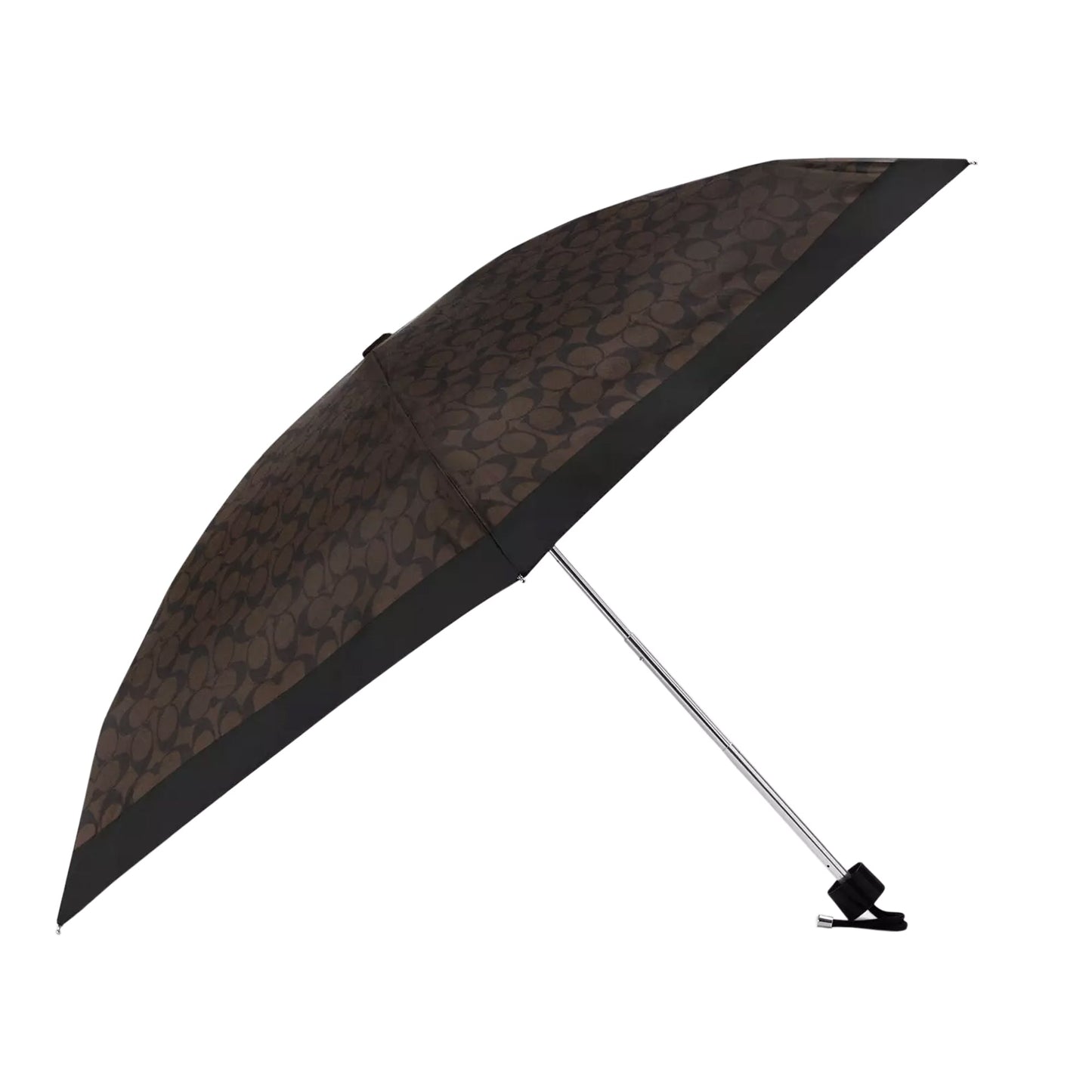 Paraguas Coach Uv Protection Signature Mini Umbrella Brown