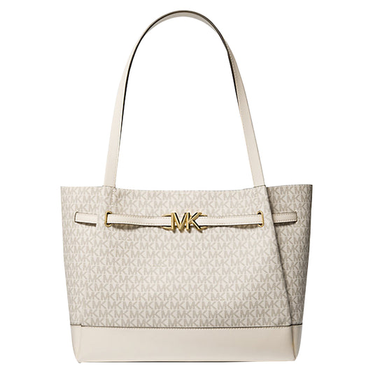 Bolsa Michael Kors Reed Logo Tote Cream