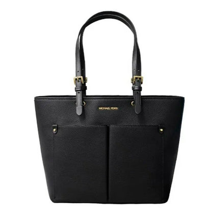 Bolsa Michael Kors Jet Set Medium Pocket Tote Bag Black