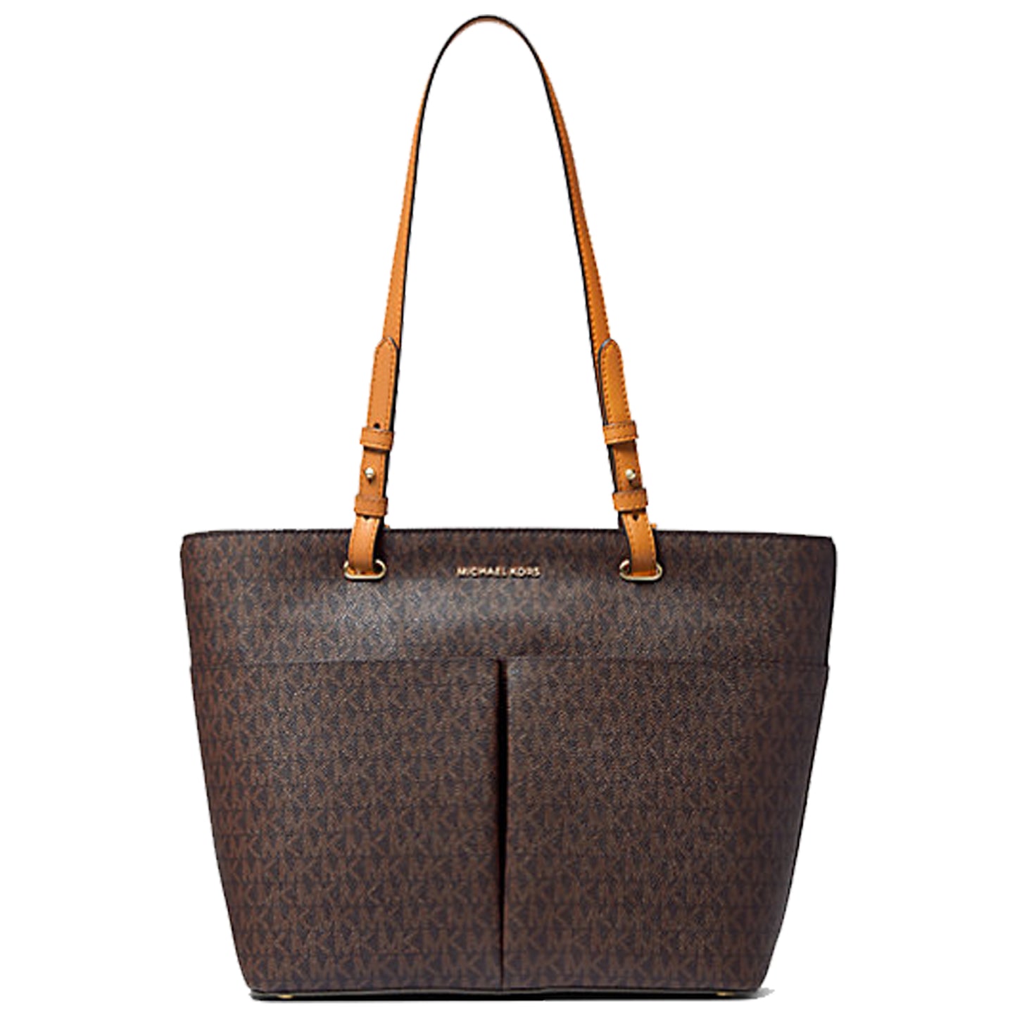 Bolsa Michael Kors Bedford Medium Logo Tote Bag Brown