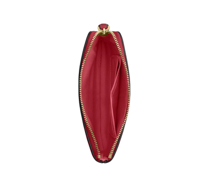 Monedero Coach Corner Zip Wristlet True Red