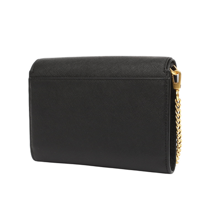 Bolsa Tory Burch Merson Chain Wallet Black