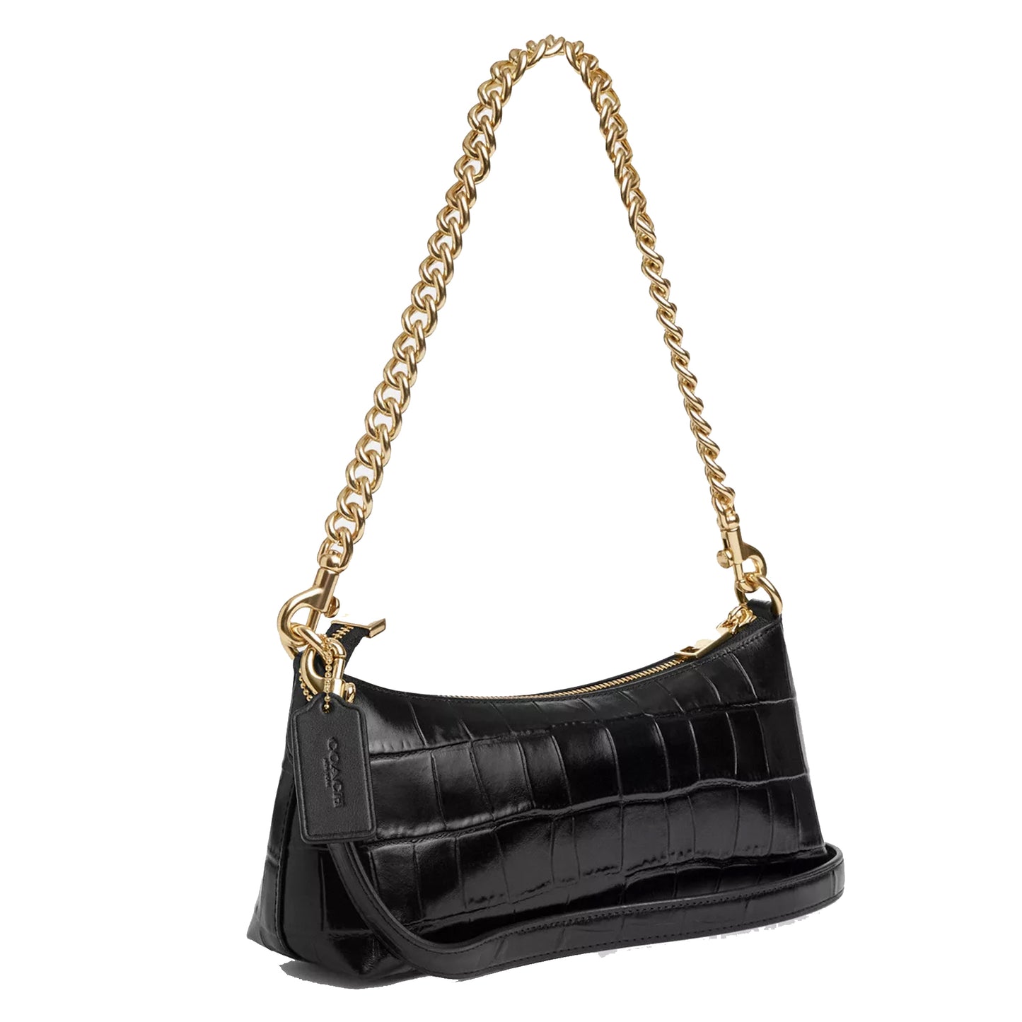 Bolsa Coach Charlotte Shoulder Bag Black